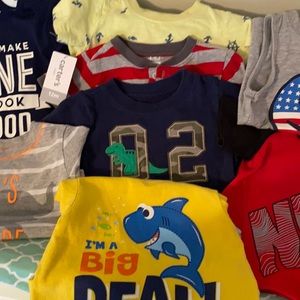 12 month boy tees Carter’s, Nike
